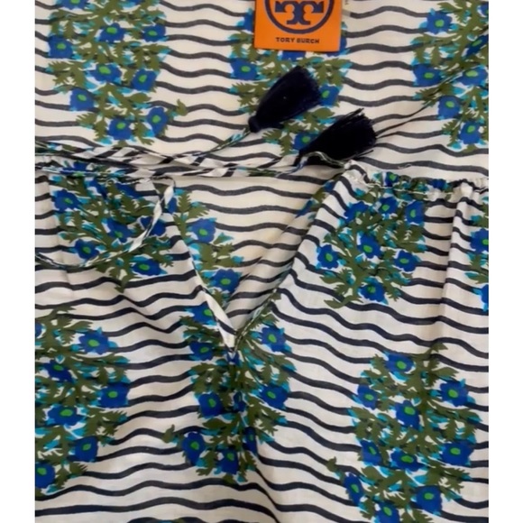 100% genuine Tory Burch elastic waist blouse - Picture 5 of 16